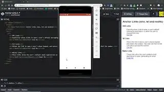 Anchor Links (sms, tel, mailto)