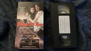 Opening To Black Cat Run 1998 Screener VHS