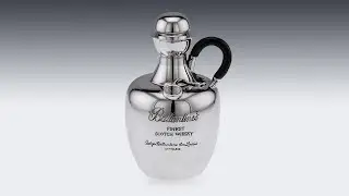 UNUSUAL 20thC ITALIAN SILVER BALLANTINE'S WHISKY DECANTER c.1960 | PUSHKIN ANTIQUES