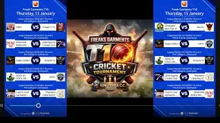 15/16/1/2026 all league matches #nammacricket #viral #cricket #shorts 