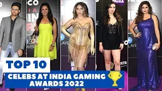 Top 10 Celebs at Loco India Gaming Awards 2022 Red Carpet | @KaunBolaaBollywood