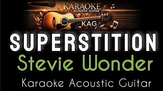 Superstition - Stevie Wonder Acoustic karaoke #acoustickaraoke #unplugged  #superstition