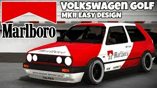 Easy Marlboro Volkswagen Golf Design | Многопользовательская игра с парковкой