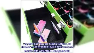 Great product -  SHANY Color Matters - Nail Accessories Organizer and Makeup Train Case - Bird of Pa