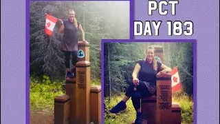 Day 183- Sara Hikes the Pacific Crest Trail 2018 | Northern Terminus Monument and CANADA!