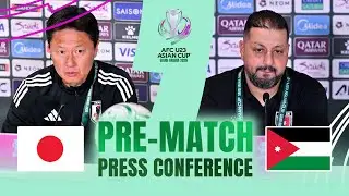 Pre-Match Press Conference | Japan vs Jordan 🎙️ | AFC U23 Asian Cup&trade; 2026