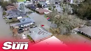 Hurricane Ida aftermath: City underwater, homes damaged, trees and powerlines downed