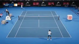 Matchpoint &mdash; Чемпионат по теннису &mdash; Ник Кирьос против Бенуа Пэра &mdash; ОБНОВЛЕНИЕ ДЕМО &mdash; Геймплей для ПК