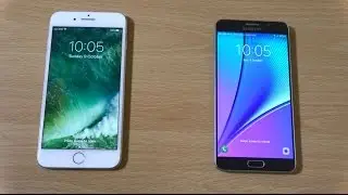 iPhone 7 Plus vs Samsung Galaxy Note 5 - Speed Comparison!