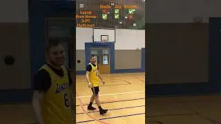 Scoring challenge #layup #freethrow #basketball #challenge #thegameplan