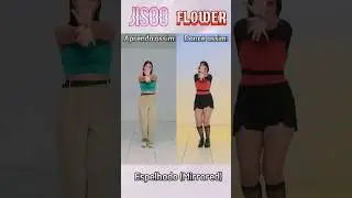 Jisoo 'Flower' Dance Tutorial mirrored | marcando X dancando | Mila Fernandes #jisoo #flower #dance