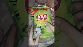 Lays Yogurt & Herb Review 🤤 #lays #shorts #youtubeshorts #chips #snaks #yummy #tasty