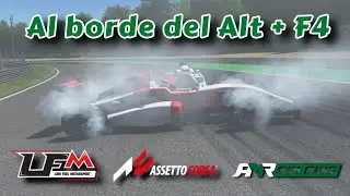 Intentado sobrevivir en mi primera F4 🤕| Monza | Tatuus FA01 | AC LFM-S21 W 1