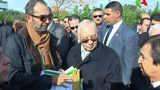Mohamed Attailia inhum&eacute; au cimeti&eacute;re d'El-Alia