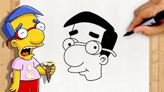 Como Desenhar o Milhouse dos Simpsons