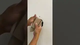 Como fazer reparo em Drywall. #dicas #obra #gesso