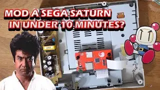 Newbie Mods A Sega Saturn in Under 10 Minutes With the Fenrir Duo ODE