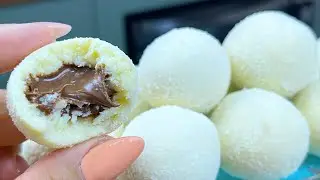 NÃO VAI AO FOGO 🔥 | DOCINHOS DE LEITE NINHO COM NUTELLA só 3 ingredientes 