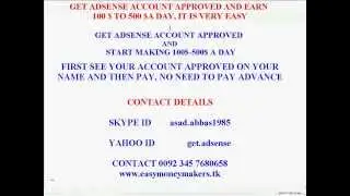 Google adsense approval trick new - www.learnandearn4free.com