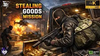 #11 THIS GOODS THEFT WENT COMPLETELY WRONG GTA V | ULTRA 4K GRAPHICS #GTAV #GTAONLINE #CHAOS #VIRAL