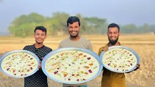 Traditional Payesh with 30 litres milk   | Community Cooking in the Village