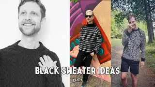 Black Sweater Inspiration - Part 1- Jimmy Does Knitting