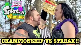 STREAK V STREAK! PPV-шоу GTS Wrestling SPLATOON SHOWDOWN!