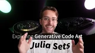 Exploring Generative Code Art: Julia Sets