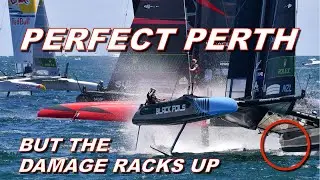 Perfect Perth for SailGP Season Opener - Spectacular racing, damage, collisions and injuries