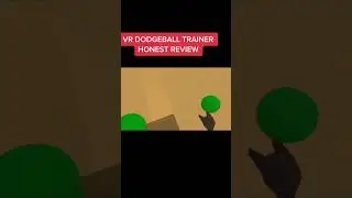 Vr dodgeball trainer honest review #sidequest #applab #quest2