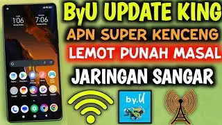 APN ByU Tercepat Paling Stabil Jaringan Auto Full Speed Buruan Coba King