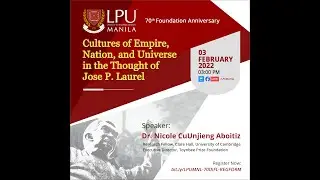 Xiao Talks: Jose Laurel's Racial Views in the Context of their Time, Reaction to Dr. Aboitiz Lecture