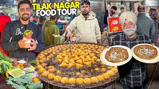 Delhi Street Food Tour | Tilak Nagar Street Food | Delhi Street Food | Street Food
