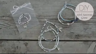 DIY: Bracelet with beads by Søstrene Grene