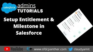 Setup Entitlement & MileStone in #Salesforce || #SfdcPanther #AwesomeAdmin