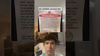 Can you read this secret message