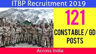 ITBP Jobs 2019: Apply Online for 121 Constable/ GD Posts under Sports Quota