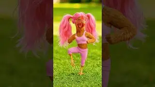 Chickens in Wigs Doing Aerobics?! 🐔😂 | Funniest Workout Ever!