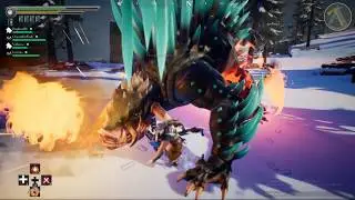 Dauntless Closed Beta Hunting Quillshot Hammer Gameplay