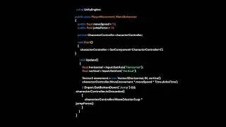 How To Code A Simple Walking Script With C# In Unity