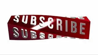 After effects spinning words subscribe