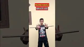 SKILL NUNCHAKU COMBO BRUCE LEE🔥 #nunchakufreestyle #shorts