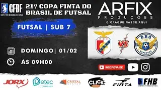 BENFICA x DRG | FUTSAL - SUB 7