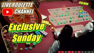 🔴 LIVE ROULETTE | 🔥 Exclusive Sunday In Las Vegas Casino 🎰 BIG WIN ✅ 2026-01-25