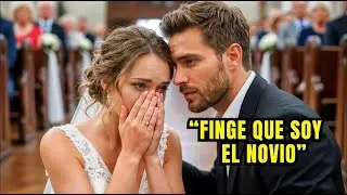ABANDONADA EN EL ALTAR, SU JEFE MULTIMILLONARIO DIJO: “FINGE QUE SOY EL NOVIO”