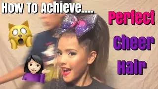 Cheer Hair Tutorial
