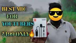 JBL Commercial Microphone Unboxing || Best Mic Under 500 || Purastam official @jbl