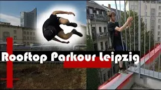 Rooftop Parkour in Leipzig mit Parkour Dresden | Pade Motion Vlog