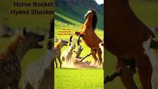 Wild Horse vs Hyenas 😱 | Real Grassland Survival Battle | Documentary Style #ai