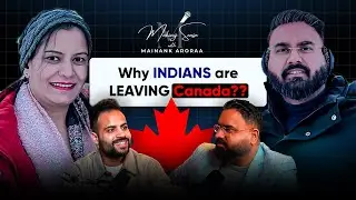 WHY INDIANS ARE LEAVING CANADA: Reverse Immigration & Future of Canada with @CanadaCouple